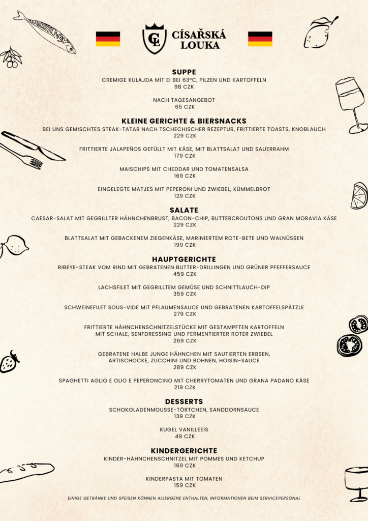 MENU DE