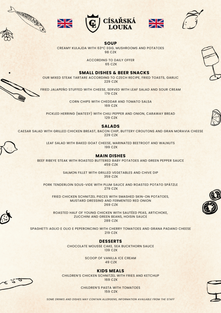 MENU EN